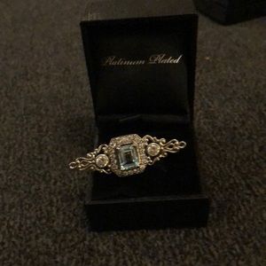 New in box, aqua blue womens pin